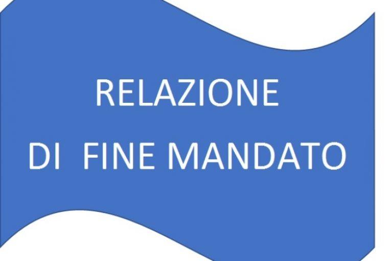 Relazione fine mandato Sindaco 2016-2021