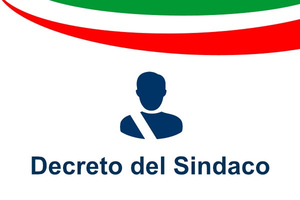 Decreto Sindacale: nomina dei responsabili di servizio fino al 31/12/2023